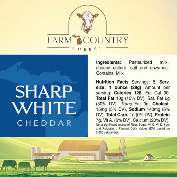 sharp white cheddar