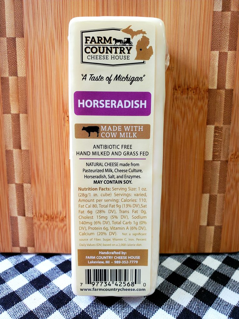 Horseradish Cheese Farm Country Cheese