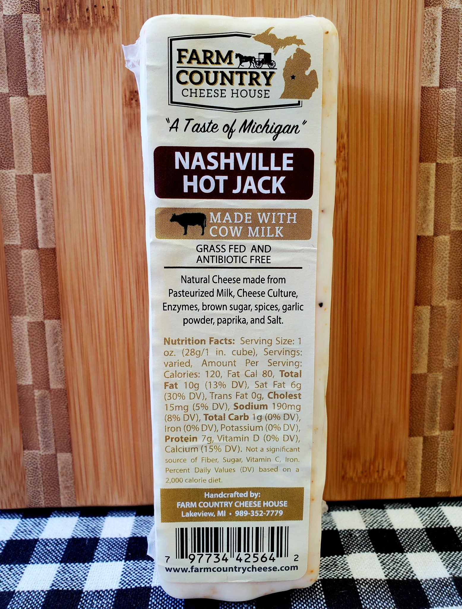 Nashville Hot Jack Farm Country Cheese