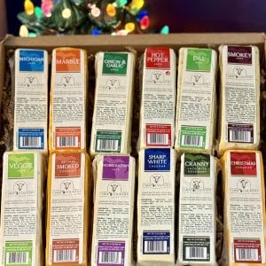 12 days of christmas cheese box